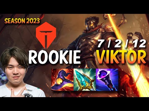 TES Rookie VIKTOR vs ZED Mid - KR Ranked