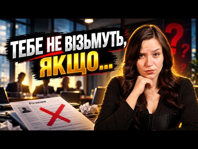 Секрети успішної співбесіди. 3 помилки, через які ваше резюме одразу відкинуть