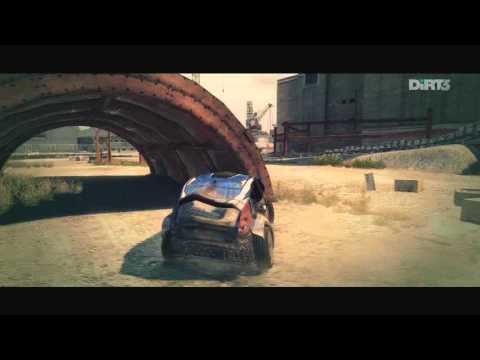 DiRT3 - DC COMPOUND - Buried Large Pipe drift fail #1