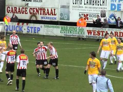 25e Match KSC. Wielsbeke - E.Aalst  27.02.2011  1-2