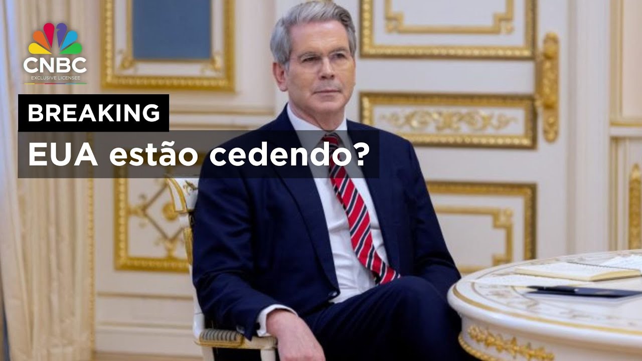 "Tarifas com a China são insustentáveis"; diz Scott Bessent | CNBC BREAKING