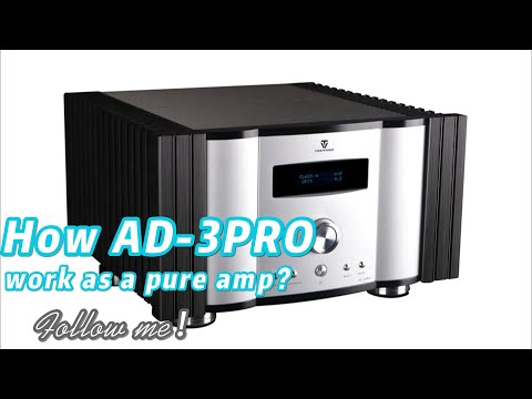 What performance will Tonewinner class A AD-3PRO integrated amp offer when it works as an amplifier？