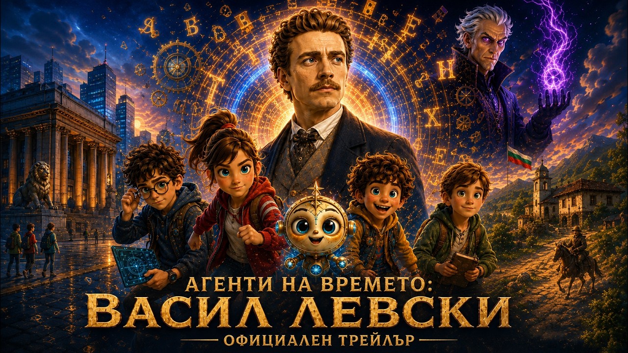 Агенти на времето: Васил Левски - трейлър