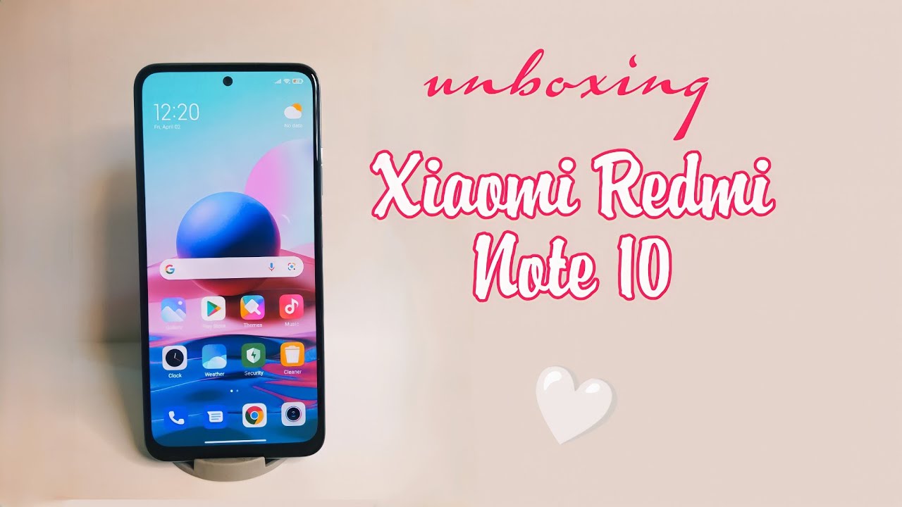 Unboxing Xiaomi Redmi Note 10 (features)(aesthetic bgm) || Philippines