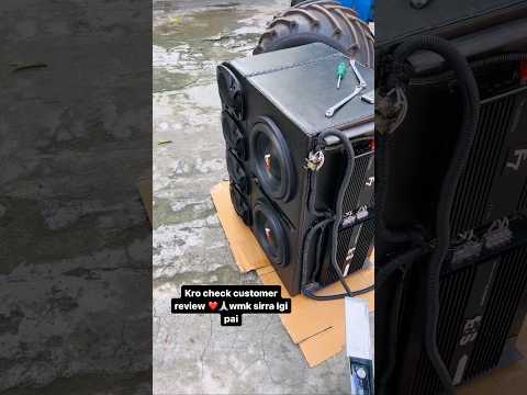 woofer system for tractor🔥 punjabi song - RIDXR 60 Lakh #shortsvideo #shortsyoutube