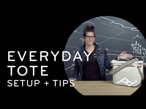 Peak Design Everyday Tote: Setup + Tips