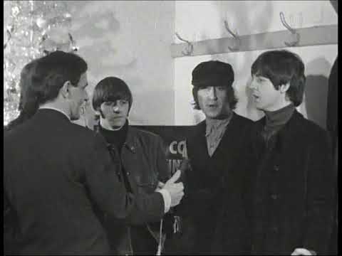 THE BEATLES LOST INTERVIEW FROM THE CAPITOL, CARDIFF 1965 (SHORT SAMPLE CLIP)