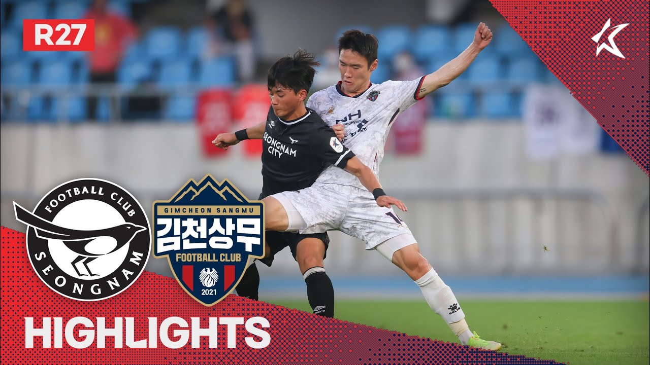 Seongnam vs Sangju Sangmu highlights