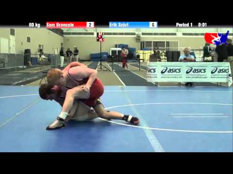 Sam Brancale vs. Erik Spjut at 2013 ASICS University Nationals - FS