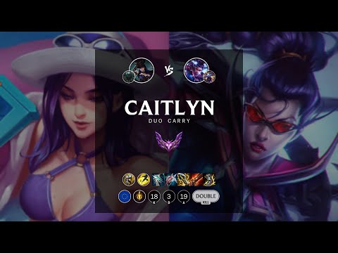 Caitlyn ADC vs Vayne - EUW Master Patch 12.9