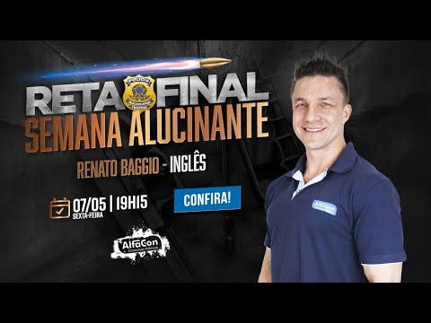 Reta Final - Semana Alucinante PRF - Inglês - AlfaCon