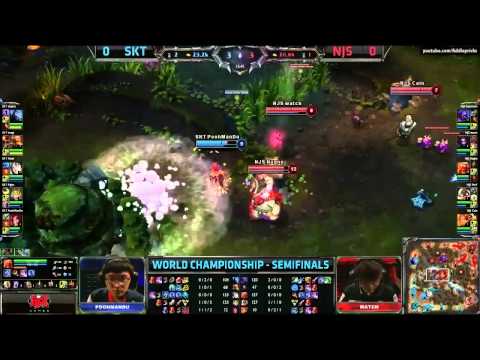 SKT Telecom T1 vs NaJin Black Sword Game 1 (S3 World Championship Semi Finals)