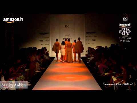 Debarun, Saaj by Ankita & Tanieya Khanuja Show at AIFW