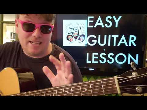 How To Play Zen X Ambassadors K.Flay grandson // guitar lesson beginner tutorial easy chords