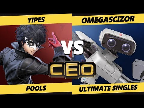 CEO 2019 SSBU - Yipes (Joker, Wolf) Vs. OmegaScizor (ROB) Smash Ultimate Tournament Pools