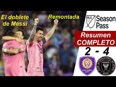Inter Miami vs Orlando City 4-2 Resumen COMPLETO | 🏆 Juega Lionel Messi 🔥 MLS 2026 - Fecha 2 🏆