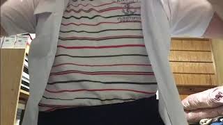いろいろな制服を羽織る着替えのASMR