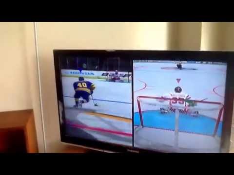 Worst goal ever.Nhl 11:Shootout Poland vs Sweden