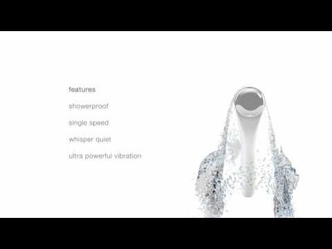 Ovo   B1 Vibrating Ring White