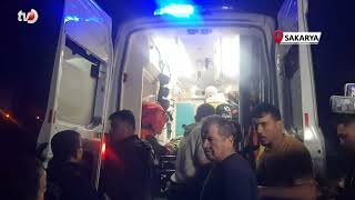 Orman Yangınında Hasar Gören Ağaçları Taşıyan Tır Devrildi 3 Yaralı