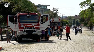 Нова техника и демонстрации при ПТП на празника на пожарникарите в Кърджали