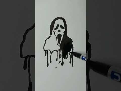 Ready for Halloween? #shorts #art #drawing #satisfying #halloween