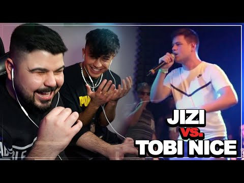 JIZI WIRD ZERSTÖRT!! 😨 JIZI vs TOBI NICE bei RAP am MITTWOCH | Reaction