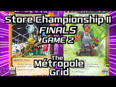 Netrunner Store Championship II 2016: Finals - Game 2
