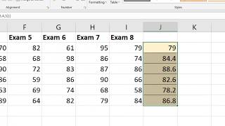 Average the Top 5 Values - Two Excel Formula Examples