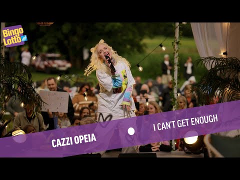 Cazzi Opeia -  I can´t get engough - Live i BingoLotto