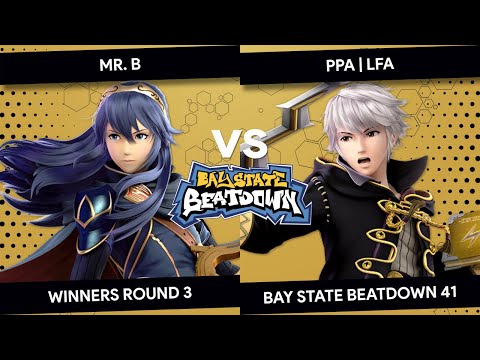 Bay State Beatdown 41 - Mr. B (Lucina) vs PPA | LFA (Robin) - WR3