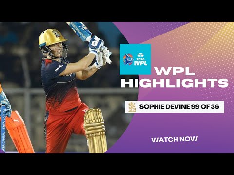 Sophie Devine 99 of 36 highlights | RCB vs GG highlights WPL 2023