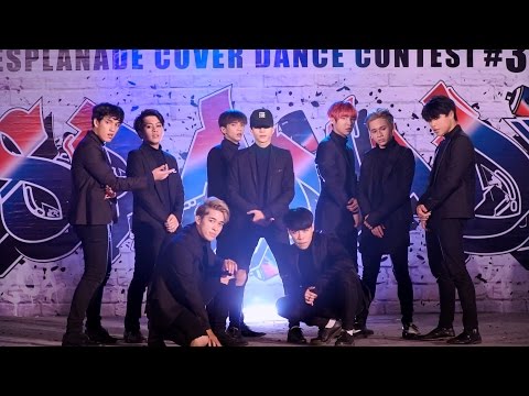 160910 ECLIPTIC cover EXO - Lotto + Call Me Baby + Growl + Monster @ Esplanade#3 (Semi-Final)