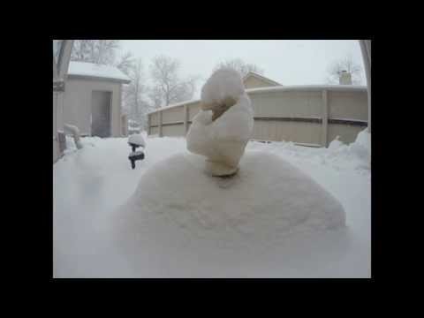Snow in Fort Collins Time Lapse
