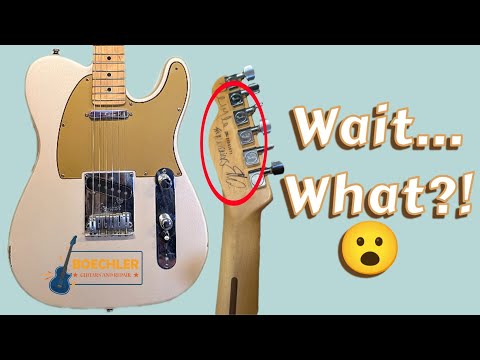 2008 Fender American Standard Telecaster !SIGNED! with Maple Fretboard- Blizzard Pearl image 20