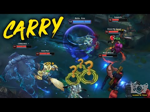 Best Solo Carry Champions and LoL Moments 2020 - League of Legends