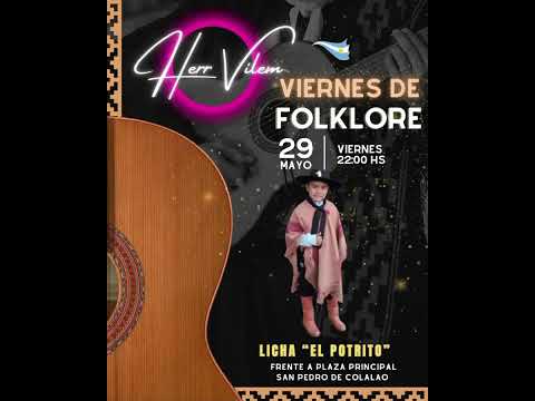Actuación de un pequeño gran artista de Potrero, Valle de Choromoro Tucumán Rep Arg.