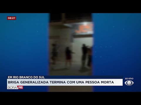 Homem é executado em frente a distribuidora em Rio Branco do Sul