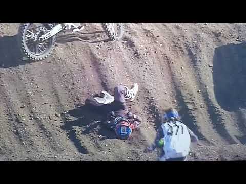 Sizemore Crash | Foxborough SX 2018 - 250 LCQ