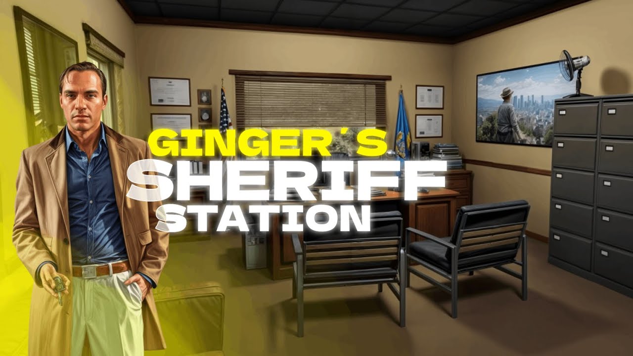 [PAID] [MLO] Sandy Shores Sheriff Station - Ginger3D Thumbnail