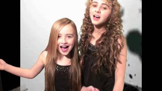 Sarah and Sabrina cover of  &quot;Potential Break-up song &quot; by Aly and AJ