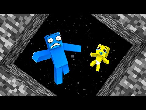 Trapped in The Void with Baby Arkey in Minecraft!