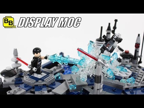 LEGO STAR WARS 7672 GALEN MAREK VS DARTH VADER DISPLAY MOC! Video