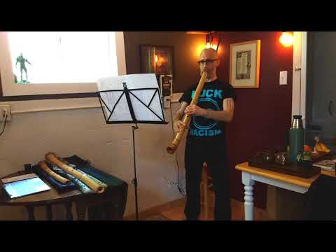 Gnarly Honkyoku - Dokyoku 本曲 Daha 打波 2.74 Taimu Jinashi Shakuhachi 尺八  by Cornelius Boots, live 尺八