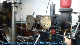 preview picture of video 'Short video of Coldharbour Woollen Mill machinery'