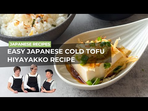 Everyone Loves This Japanese Tofu Dish! Simple 5 Ingredient Hiyayakko Recipe