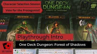 Playthrough Intro | One Deck Dungeon: Forest of Shadows