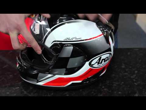 Infinity Motorcycles   Arai Visor Change