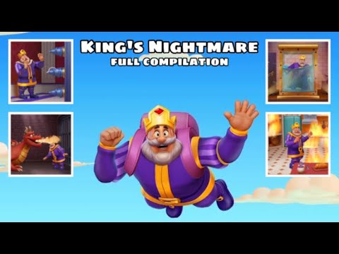King's Nightmare Full Compilation Part 6 | Royal Match Royal League Battle Team 🏆