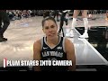 Kelsey Plum looks directly into the camera after getting fouled 🤣 | WNBA on ESPN